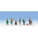 Market People -- pkg(6), HO, Noch Gmbh & Co 15470