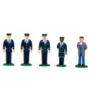 Working People -- Railway Personnel pkg(5), HO, Bachmann Industries 33302