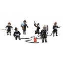 Scenic Accents(R) -- Rescue Firefighters pkg(7), HO, Woodland Scenics 1961