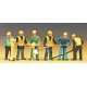 Sewer/Road Construction Crew, HO, Preiser Kg 10035