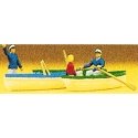 Recreation & Sports -- Family w/Boats, HO, Preiser Kg 10072