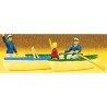 Recreation & Sports -- Family w/Boats, HO, Preiser Kg 10072