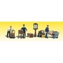 Scenic Accents(R) -- Depot Workers & Accessories pkg(3), N, Woodland Scenics 2211
