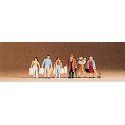 Pedestrians -- Walking People 1, N, Preiser Kg 79015