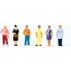 Pedestrians -- Standing Women pkg(6), N, Preiser Kg 79222