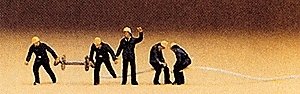 Firefighters -- set 3, N, Preiser Kg 79117