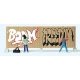 Graffiti Artists -- 2 Figures & Fence, HO, Preiser Kg 10334