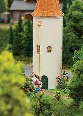 Rapunzel Figure Set -- Rapunzel, Prince, Horse, HO, Faller Gmbh 151633