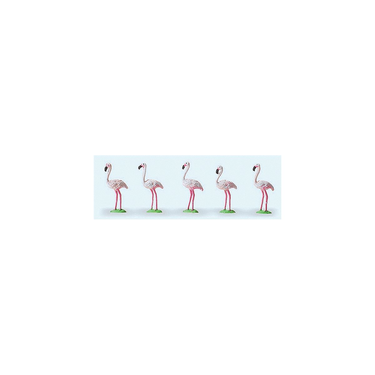 Flamingos -- pkg(5), HO, Preiser Kg 20372