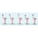 Flamingos -- pkg(5), HO, Preiser Kg 20372