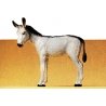 Domestic Animal Figures, 1/24 - 1/25 Scale -- Standing Donkey, 1/25, Preiser Kg 47040