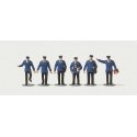 German Railroad Staff -- pkg(6), HO, Merten 212529