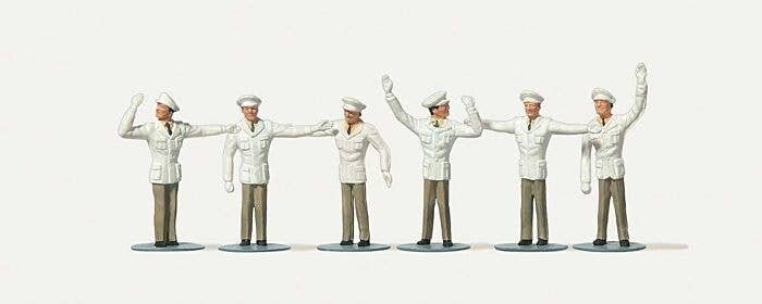Traffic Policemen -- pkg(6), HO, Merten 212252