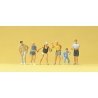 Pedestrians -- Spectators, HO, Preiser Kg 14079