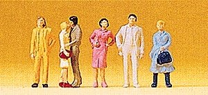 Pedestrians -- Passers-By, HO, Preiser Kg 14137