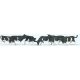 Black & White Cows -- pkg(6), N, Preiser Kg 79228