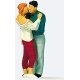 Kissing Couple, HO, Preiser Kg 28122