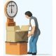 Despatch - Parcel Handler Individual Figure, HO, Preiser Kg 28244