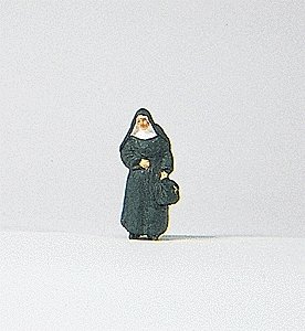 Individual Figure - Pedestrians -- Nun, HO, Preiser Kg 28056