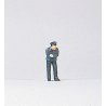 Individual Figure - Railroad Personnel -- Fireman, HO, Preiser Kg 28039