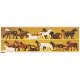 Animals -- Horses pkg(26), HO, Preiser Kg 14407