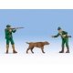 Hunters -- 2 Hunters, 1 Dog, O, Noch Gmbh & Co 17842
