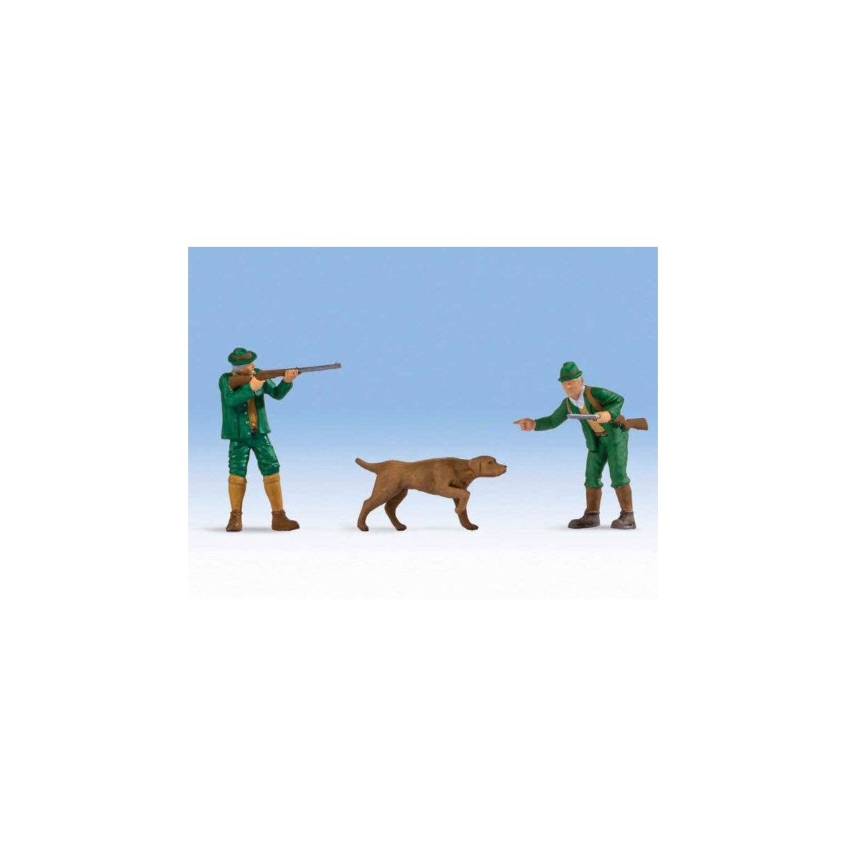 Hunters -- 2 Hunters, 1 Dog, O, Noch Gmbh & Co 17842