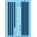 Amtrak - AMTK -- Passenger Cars (Phase VI), HO, Microscale Industries Inc 871540