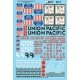 Union Pacific - UP -- Freight Cars, 1965-1970, HO, Microscale Industries Inc 877