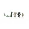 Find Me Figures Scenic Accents(R) -- Monster Figures pkg(4), HO, Woodland Scenics 2867