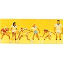 Recreation & Sports -- Tennis Players, HO, Preiser Kg 10078
