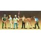 Working People -- Road Construction Workers pkg(6), HO, Preiser Kg 10030