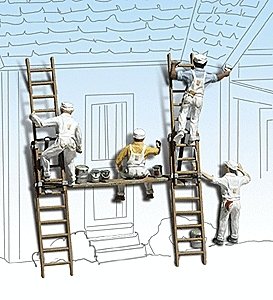 Scenic Accents(R) -- Painters & Accessories pkg(6), HO, Woodland Scenics 1890