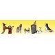 Dogs & Cats - Scenic Accents(R) -- pkg(12), N, Woodland Scenics 2140