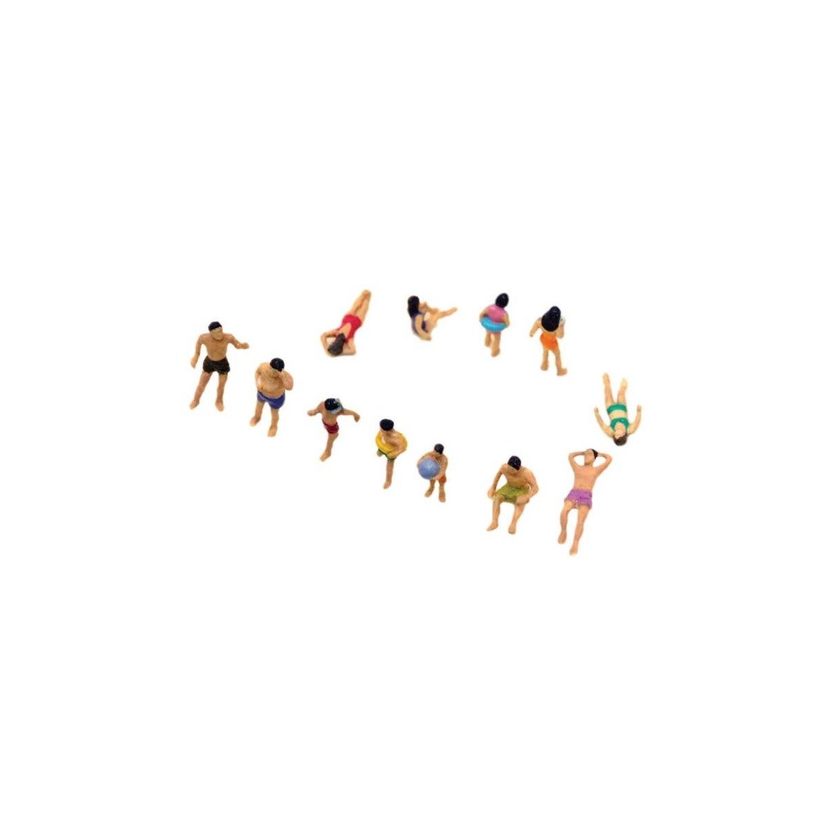 Sunbathers -- pkg(12), N, TomyTec Co LTD 281344