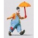 Clown w/Umbrella, HO, Preiser Kg 29001