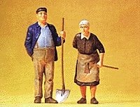 Farmer & His Wife, G, Preiser Kg 45071