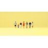 Pedestrians -- Passers-By pkg(7), N, Preiser Kg 79217