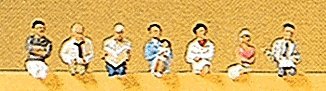 Passengers -- Seated, N, Preiser Kg 79084