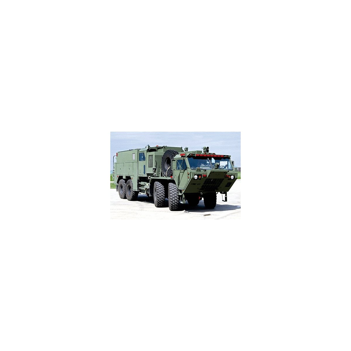 United States Army Heavy Expanded-Mobility Tactical Trucks - Metal & Resin Kit -- M1142 Tacti, HO, Trident Miniatures 87150