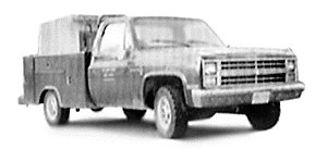 American Pick-Up Trucks - Chevrolet -- With Utility Body (Chassis), HO, Trident Miniatures 90017