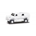 ATF Dingo Armored Truck - Assembled -- United Nations (white), HO, Herpa Models 746731