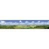 Saartal Region Background Scene -- 8-3/4` x 15-3/4` 270 x 40cm, HO, Faller Gmbh 180518