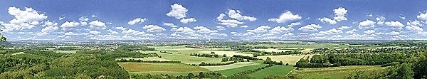 Saartal Region Background Scene -- 8-3/4` x 15-3/4` 270 x 40cm, HO, Faller Gmbh 180518