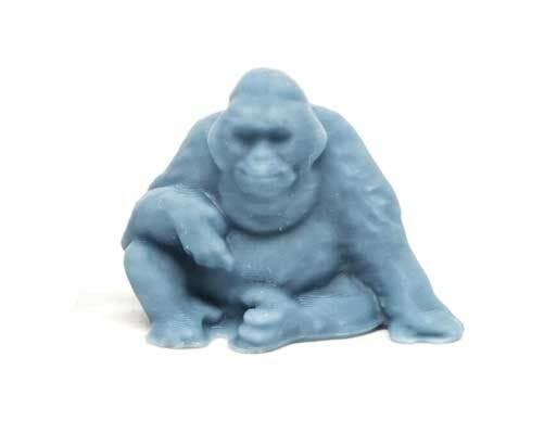 Orangutans -- Unpainted 3D Printed Figures pkg(5), N, All Scale Miniatures 1600313