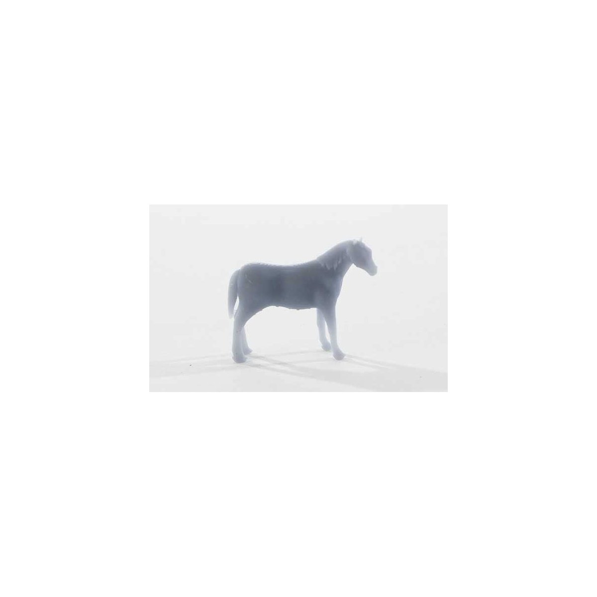 Horse -- Unpainted 3D Printed Figure, HO, All Scale Miniatures 871953