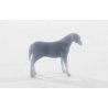 Horse -- Unpainted 3D Printed Figure, HO, All Scale Miniatures 871953