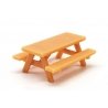 Picnic Table -- Unpainted 3D Printed Part, HO, All Scale Miniatures 871988