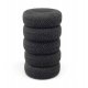 Tire Stack -- Unpainted 3D Printed Part, HO, All Scale Miniatures 871972