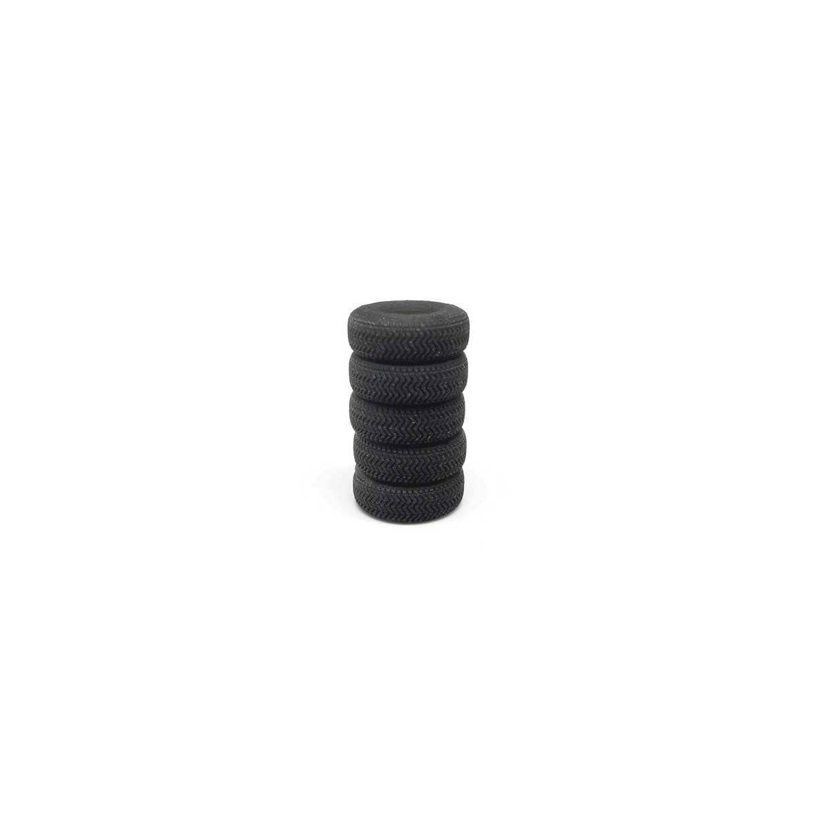 Tire Stack -- Unpainted 3D Printed Part, HO, All Scale Miniatures 871972